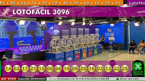 lotofácil 3096 de segunda